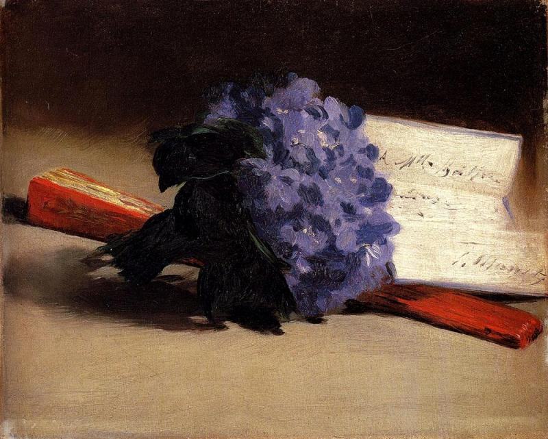 Edouard Manet Bouquet Of Violets